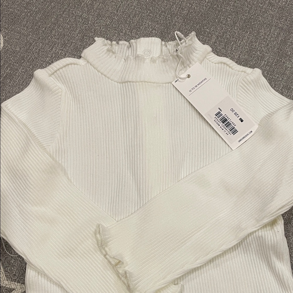 Janie and Jack Long Sleeve Baby Bodysuit - Picture 2 of 2